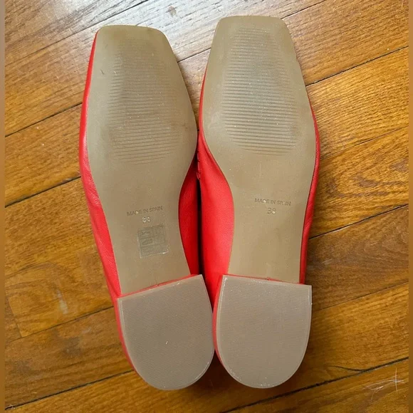 Intentionally Blank Pinky Loafer - Red, Sz 38 - Picture 5 of 5